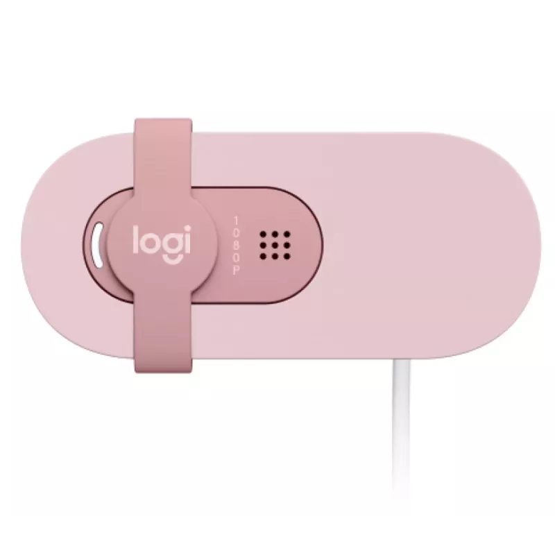 LOGITECH Brio 100 Full HD internetinė kamera, rožinė