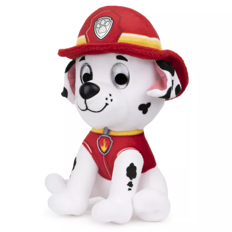 PAW Patrol GUND oficialus Maršalas su firminiu gaisrininko kostiumu minkštas žaislas, įdarytas gyvūnėlis nuo 1 metų, 6 colių