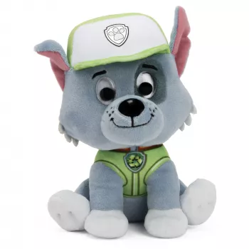 PAW Patrol GUND Oficialus Rocky žaislas su parašo perdirbimo uniforma, pliušinis žaislas, minkštas gyvūnėlis nuo 1 metų, 6 colių
