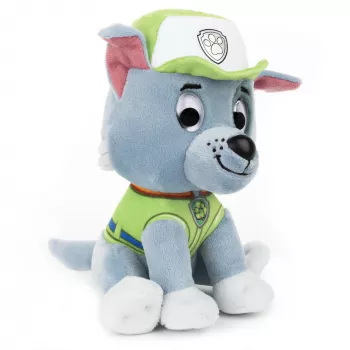 PAW Patrol GUND Oficialus Rocky žaislas su parašo perdirbimo uniforma, pliušinis žaislas, minkštas gyvūnėlis nuo 1 metų, 6 colių