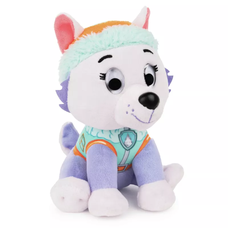 PAW Patrol GUND oficialus Everest su firminiu sniego gelbėjimo uniformos pliušiniu žaislu, minkštas gyvūnėlis vaikams nuo 1 metų, 6 coliai