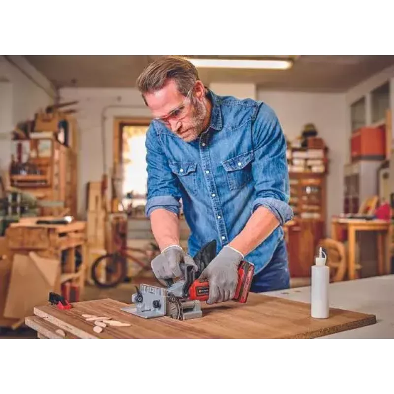 Einhell TE-BJ 18 Li - Solo juostinis pjūklas Pjovimo gylis 2 cm Disko skersmuo 10 cm