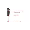 ESGE M 200 BBQ 10 L panardinamas trintuvas 200 W juoda, chromuota