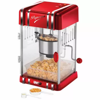 Unold 48535 kukurūzų spragintuvas raudonas, sidabrinis 300 W