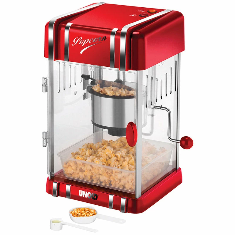 Unold 48535 kukurūzų spragintuvas raudonas, sidabrinis 300 W