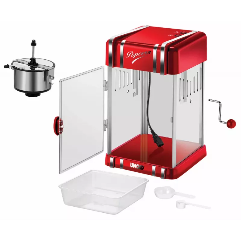 Unold 48535 kukurūzų spragintuvas raudonas, sidabrinis 300 W