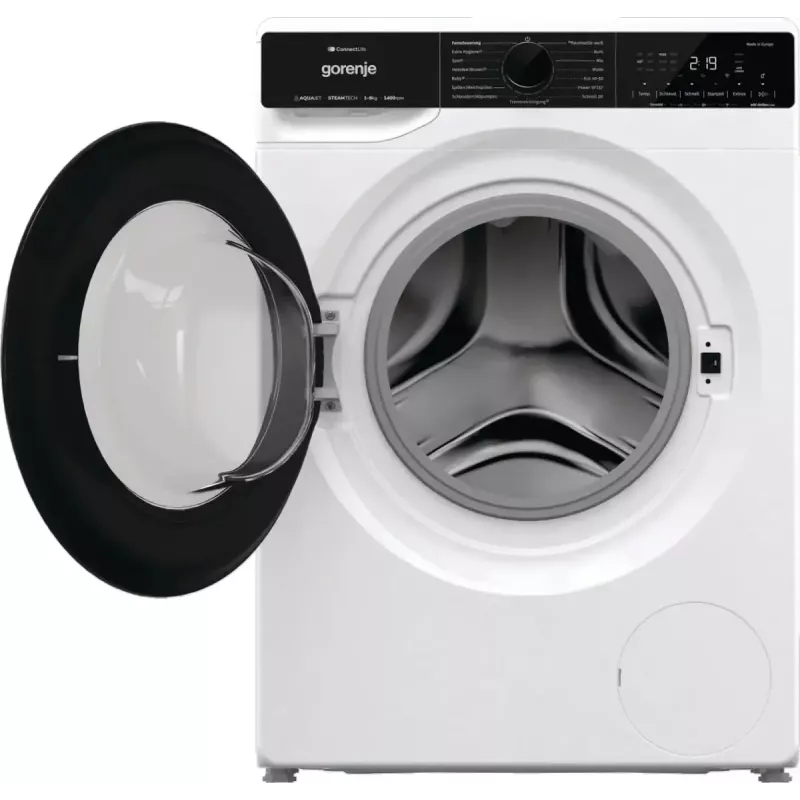 Skalbimo mašina Gorenje G600 WPNA94A1TS priekinio įkrovimo 9 kg 1300 aps./min. Balta A