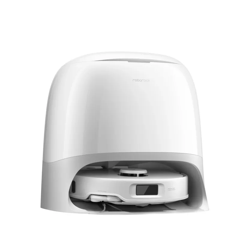 Roborock Qrevo Curv 5A1 0,325 L Juoda, Balta