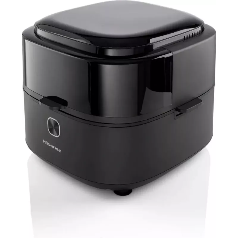 Hisense HAF1350DR Single 6.7 L Atskira 1350 W Karšto oro gruzdintuvė Juoda