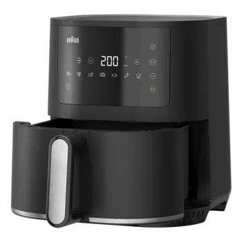 Braun MultiFry 3 Single 4,3 L atskirai stovinti 1500 W karšto oro gruzdintuvė juoda