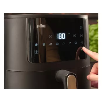 Braun MultiFry 3 Single 4,3 L atskirai stovinti 1500 W karšto oro gruzdintuvė juoda