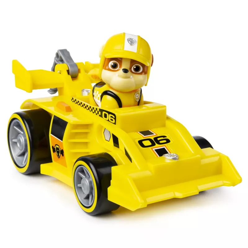 PAW Patrol , Ready, Race, Rescue Rubble’s Race & Go Deluxe Vehicle su garsais, vaikams nuo 3 metų