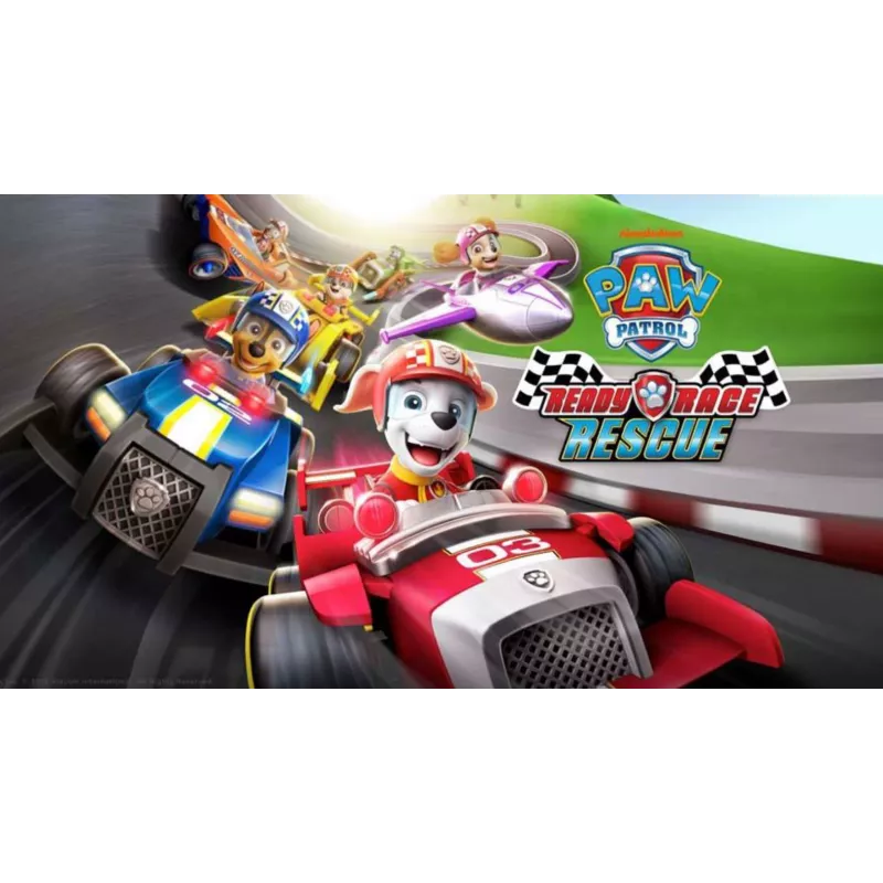 PAW Patrol , Ready, Race, Rescue Rubble’s Race & Go Deluxe Vehicle su garsais, vaikams nuo 3 metų