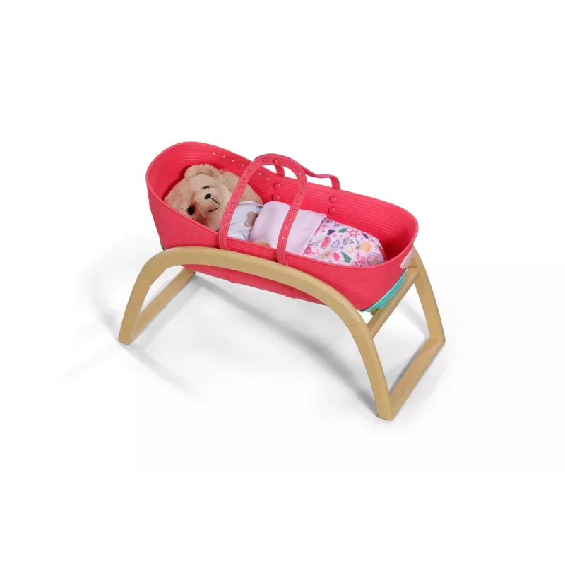 Lėlių lopšys zapf creation BABY born 3-in-1 Pinplay — lėlių baldai, konvertuojamas lopšys/lova/nešynė