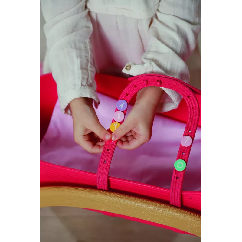 Lėlių lopšys zapf creation BABY born 3-in-1 Pinplay — lėlių baldai, konvertuojamas lopšys/lova/nešynė