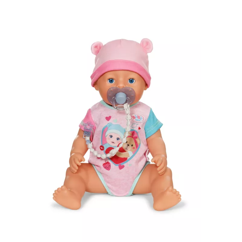 BABY born Dummy su spaustuku 2-asorti Lėlės čiulptukas ir čiulptuko laikiklis