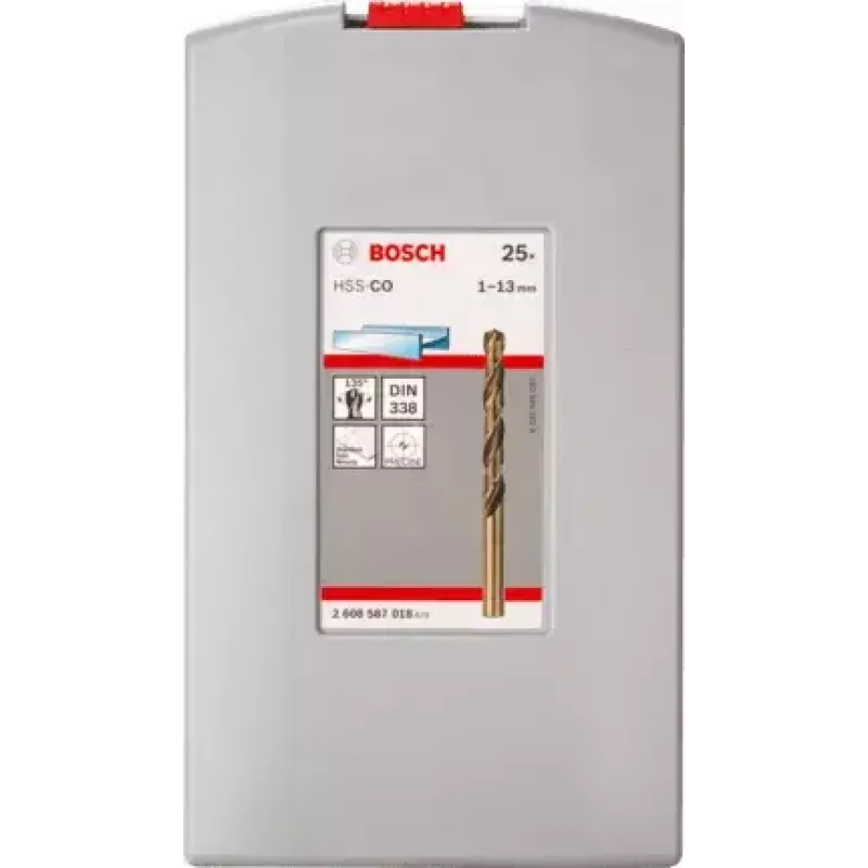 Grąžtų rinkinys Bosch HSS Twist Drill Bits Cobalt Sets