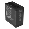 Kompiuterio korpusas AeroCool Geh Midi P500A Juoda