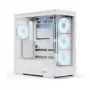 PC korpusas AEROCOOL Geh Midi P500A White — vidutinio dydžio ATX korpusas, baltos spalvos