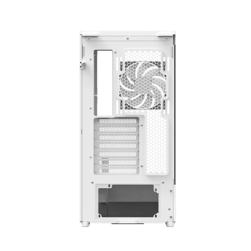 PC korpusas AEROCOOL Geh Midi P500A White — vidutinio dydžio ATX korpusas, baltos spalvos