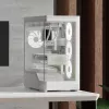 PC korpusas AEROCOOL Geh Midi P500A White — vidutinio dydžio ATX korpusas, baltos spalvos