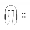Sony WI-C100 ausinės belaidės į ausis įdedamos skambučiams / muzikai Bluetooth juoda