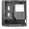 Tower korpusas Silentware Air 1000, juodas, grūdinto stiklo šoninis skydelis