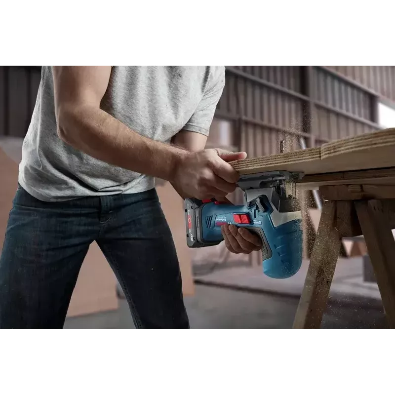 Bosch GST 18V-125 S PROFESSIONAL akumuliatorinis siaurapjūklis 3500 spm 1.9 kg