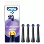 „Oral-B iO Radiant White“ keičiamųjų šepetėlių galvučių rinkinys, 4 vnt., juoda