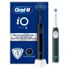 Elektrinis dantų šepetėlis BRAUN Oral‑B iO Series 2 Duo Juoda/Green, įkraunamas, modelis 62418
