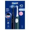Elektrinis dantų šepetėlis BRAUN Oral‑B iO Series 2 Duo Juoda/Green, įkraunamas, modelis 62418