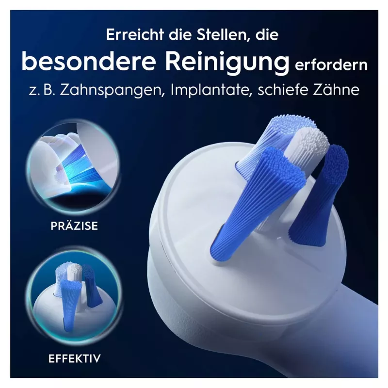 Tarpdančių šepetėliai Oral-B iO 373371 2 vnt. — keičiamieji tarpdančių valymo šepetėliai