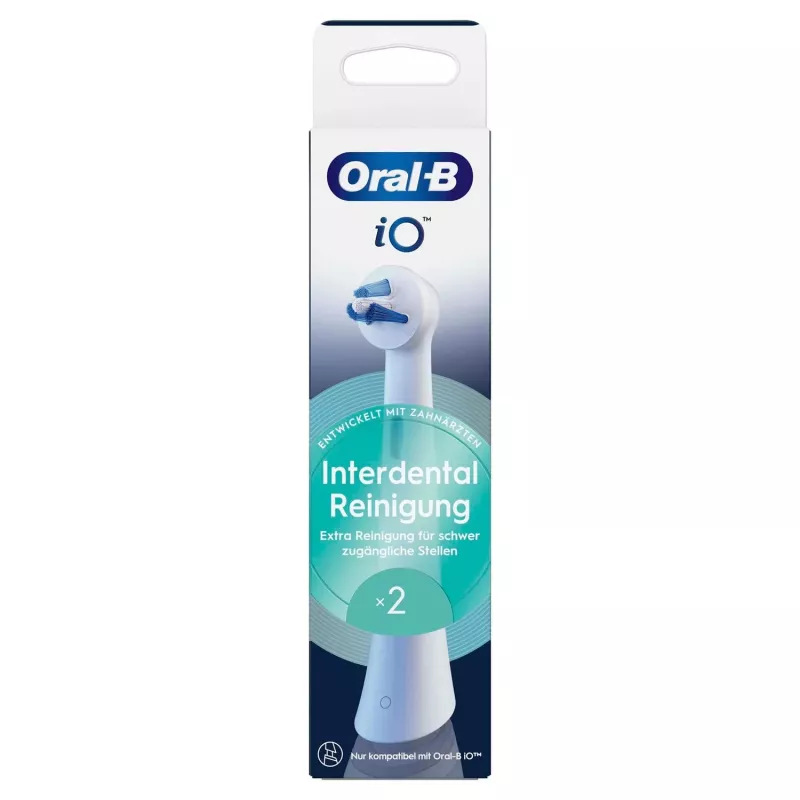 Tarpdančių šepetėliai Oral-B iO 373371 2 vnt. — keičiamieji tarpdančių valymo šepetėliai