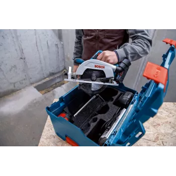 Bosch GKS 18V-57-2 L PROFESSIONAL 16,5 cm Juoda, Mėlyna, Sidabrinė 5000 aps./min.