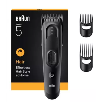 Braun HC5530 plaukų kirpimo mašinėlė / kirpėjas Juoda 17 Nikelio-metalo hidrido (NiMH)