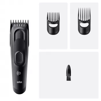 Braun HC5530 plaukų kirpimo mašinėlė / kirpėjas Juoda 17 Nikelio-metalo hidrido (NiMH)