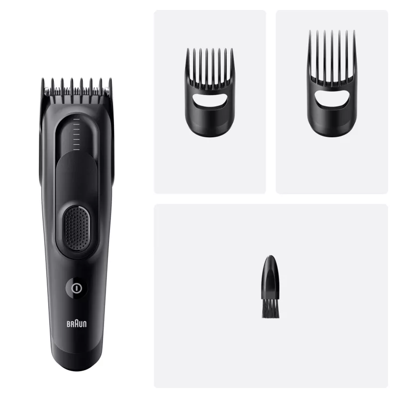 Braun HC5530 plaukų kirpimo mašinėlė / kirpėjas Juoda 17 Nikelio-metalo hidrido (NiMH)