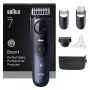 Braun BeardTrimmer 7 BT7520 baterija 40 2 cm Wet & Dry Juoda, Blue