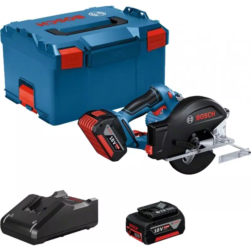 Bosch GKM 18V-50 PROFESSIONAL 13,6 cm juoda, mėlyna, raudona 4250 aps./min.