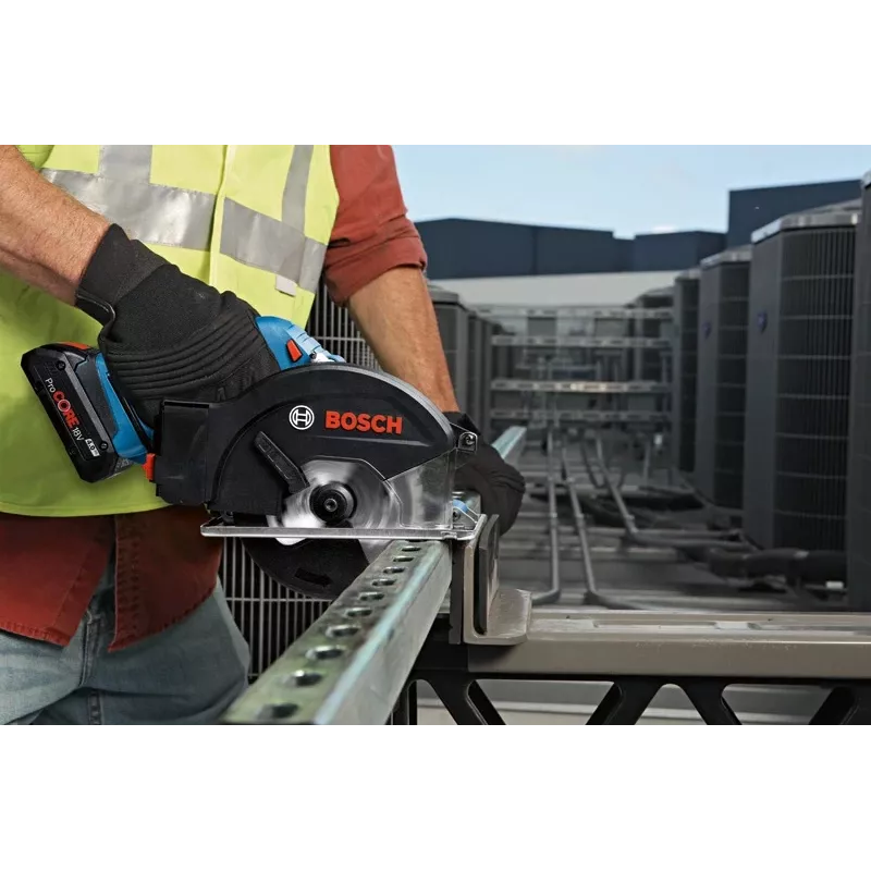 Bosch GKM 18V-50 PROFESSIONAL 13,6 cm juoda, mėlyna, raudona 4250 aps./min.