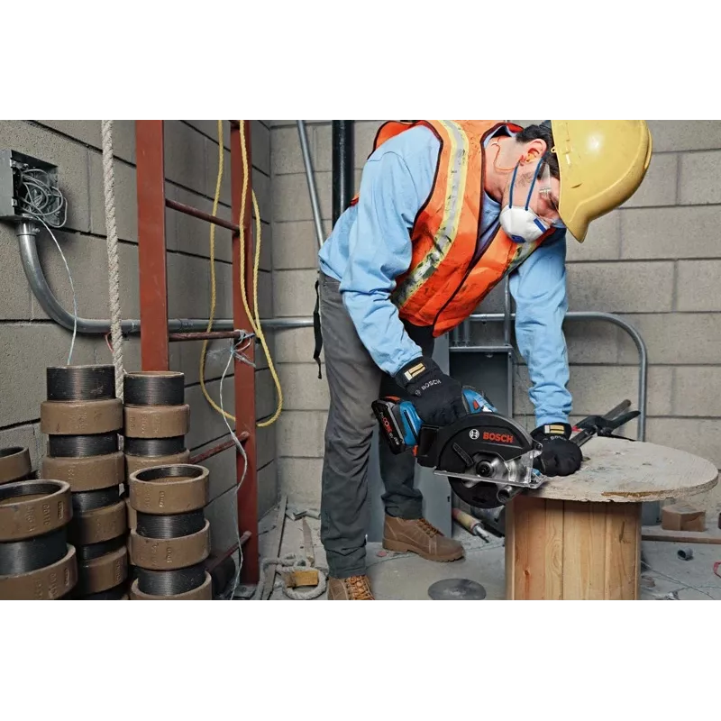 Bosch GKM 18V-50 PROFESSIONAL 13,6 cm juoda, mėlyna, raudona 4250 aps./min.