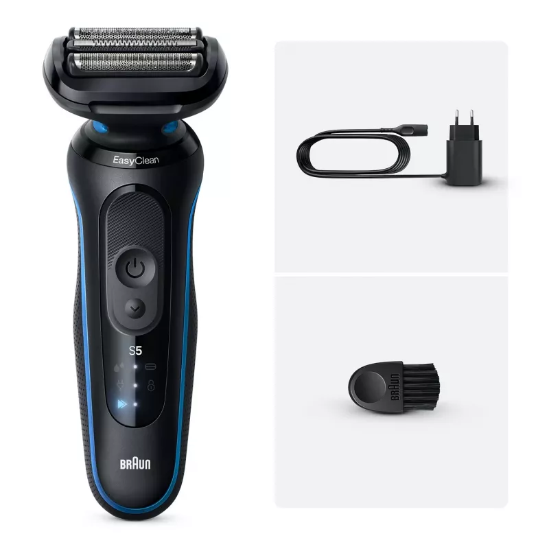 Braun Series 5 52-B1000s folijinis skutiklis juodas