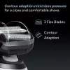 Elektrinė skustuvė BRAUN Series 6 62-B1200S Wet & Dry su integruotu barzdos kirptuvu