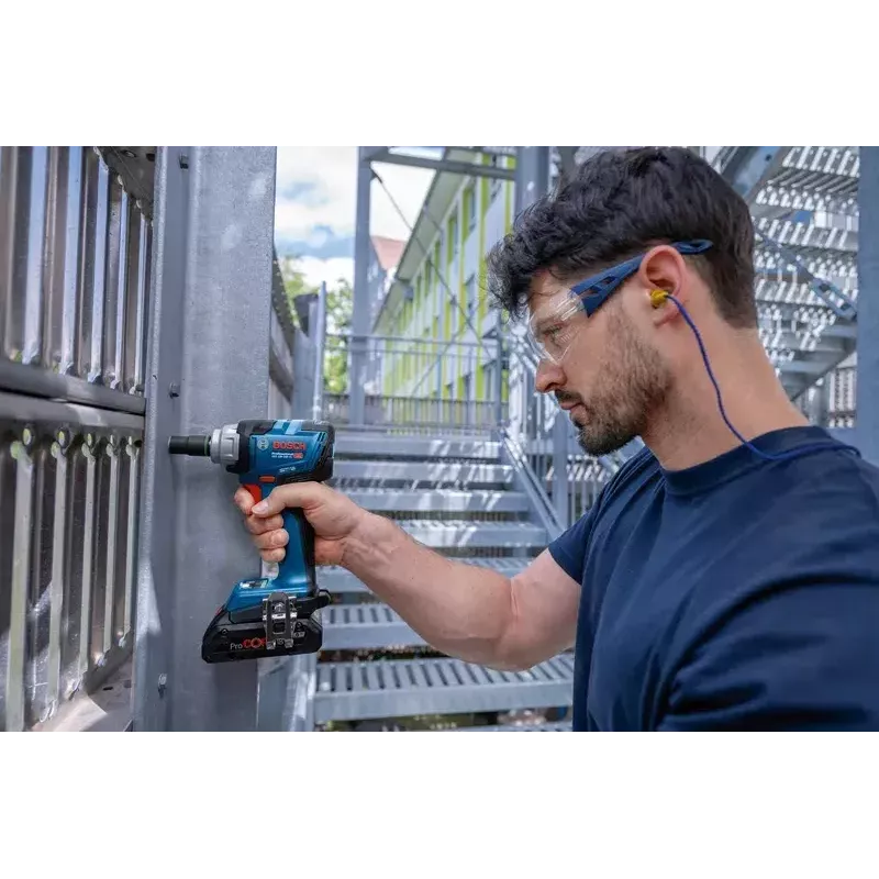 Bosch GDS 18V-330 HC PROFESSIONAL 1/2 colio 2800 aps./min 560 N⋅m juoda, mėlyna, raudona