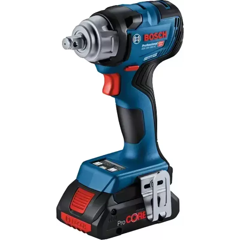 Bosch GDS 18V-330 HC PROFESSIONAL 1/2 colio 2800 aps./min 560 N⋅m juoda, mėlyna, raudona