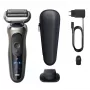 Braun Series 7 72-C1200s elektrinė barzdaskutė – drėgnam ir sausam skutimuisi, juoda/bronzinė, nerūdijantis plienas