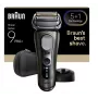 Foil tipo barzdaskutė Braun Series 9 Pro+ 9615S Juoda Pilka Nerūdijantis plienas