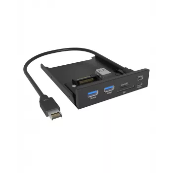 Icybox priekinė panelė 61169 3,5 colio įrenginio nišai — priekinės nišos panelė, modelis 61169