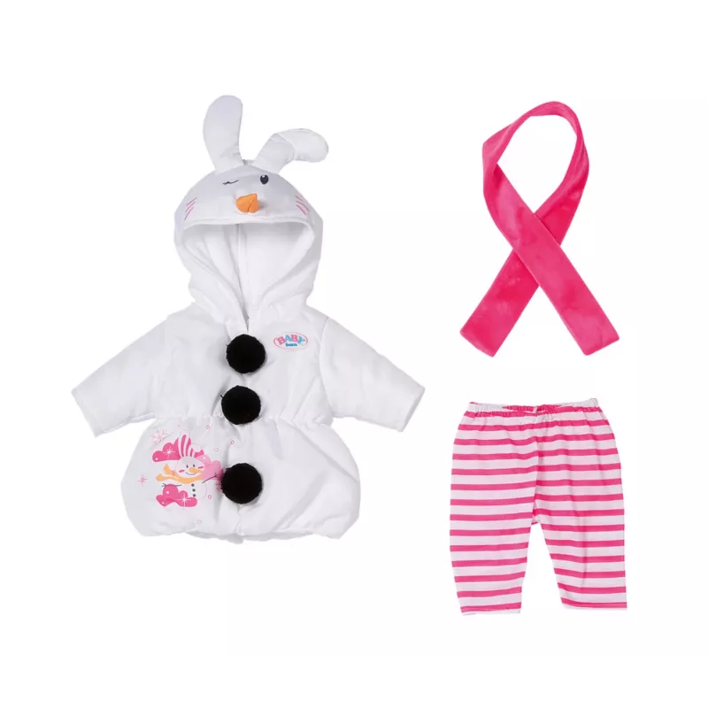 BABY born sniego senio kostiumas 43 cm lėlės kostiumas