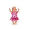 Lėlės suknelė Peterkin BABY born Flamingo 43 cm lėlėms, sulankstoma, amžius 3+
